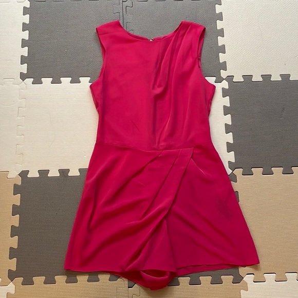 ASOS Pants - Asos. Magenta pink. Romper with ruched front.